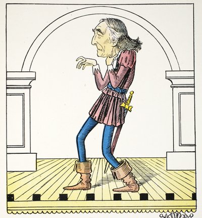 I Art, illusztráció a The Struwwelpeter Alphabetből, Harold Begbie (1871–1929) verse alkotó: Francis Carruthers Gould